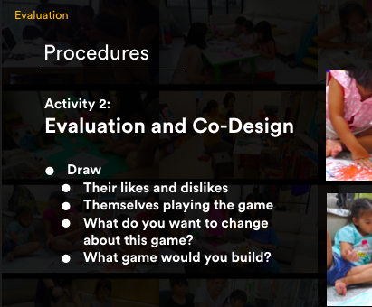 Evaluation activity 3 includes evaluation and co-design sessions